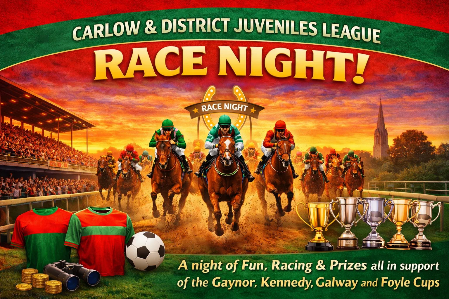 Carlow & District Juveniles League race night