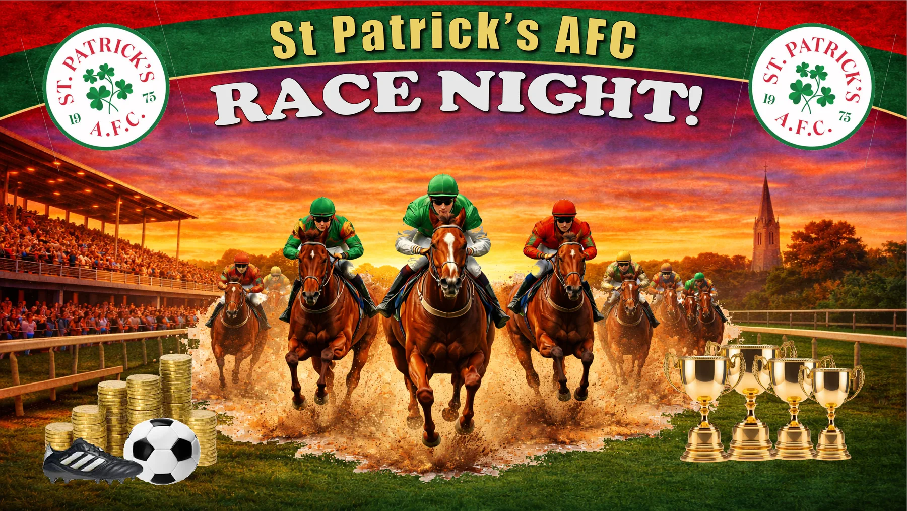 St Patrick’s AFC race night